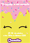 Invitación Shopkins Mod 1 Pers